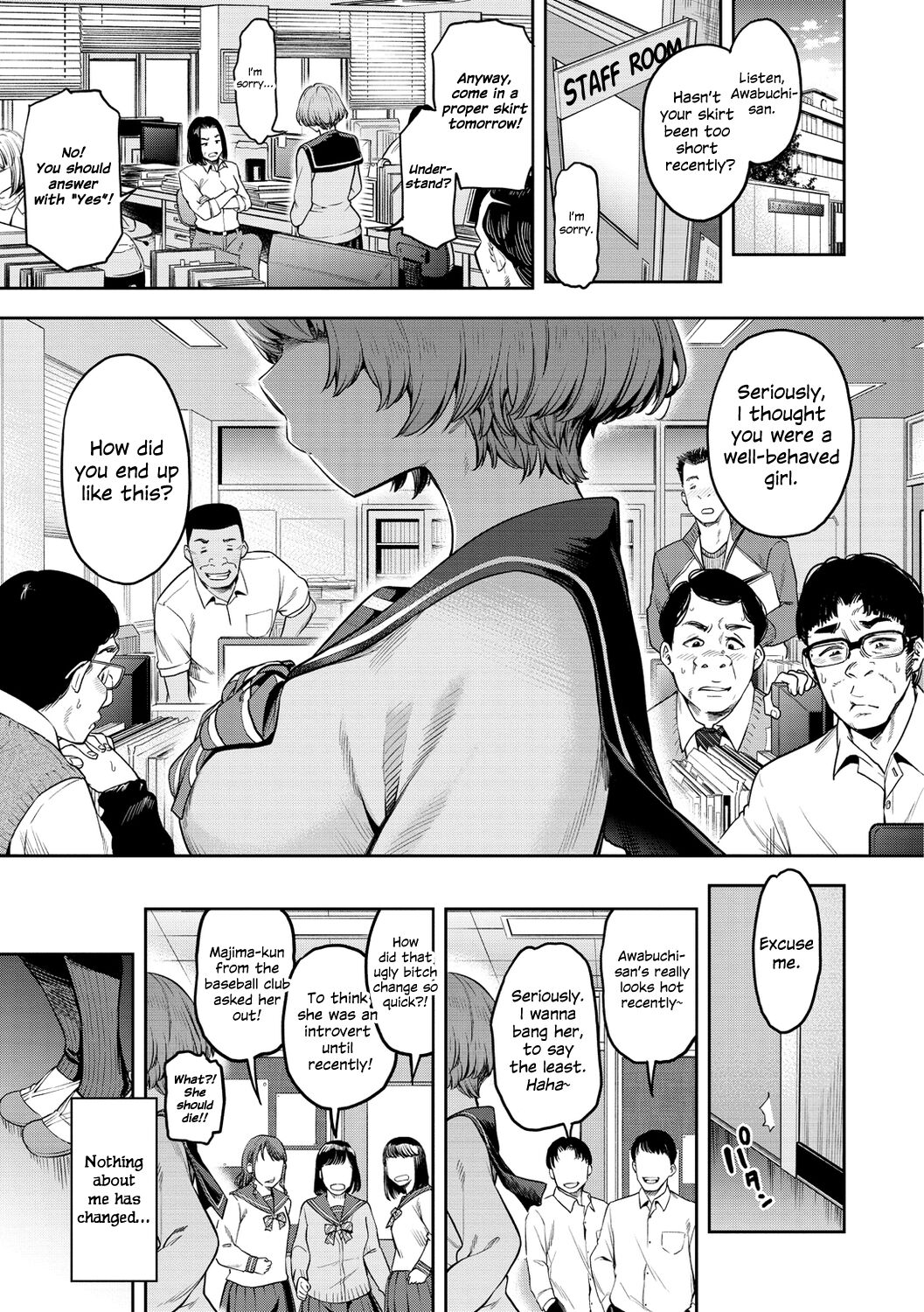 Watashi wa Tada Skirt o Mijikaku shita dake Ch 1~3 page 5 full