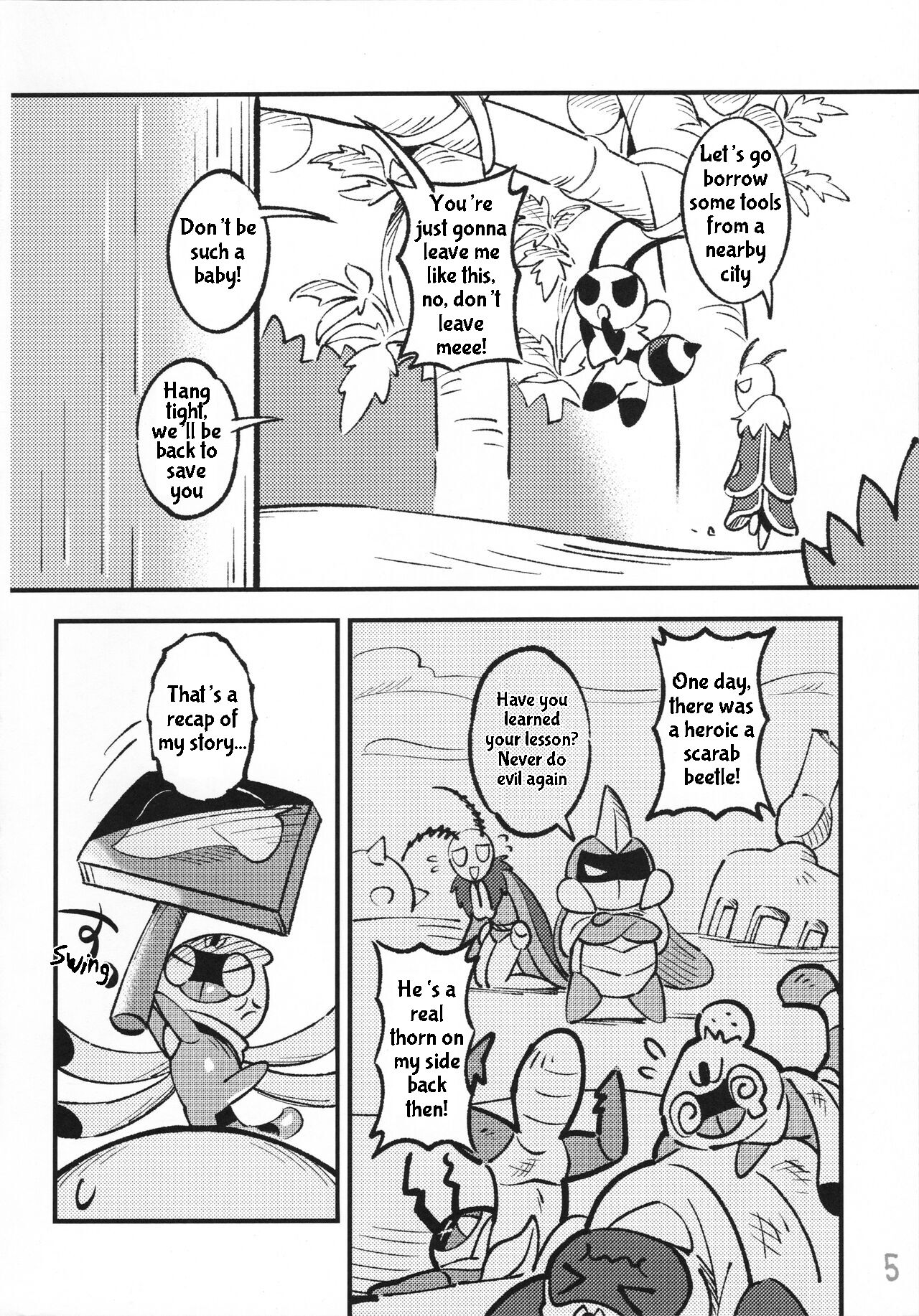 Kabbu Kabe Shiri Hon | Kabbu in the Hole page 6 full