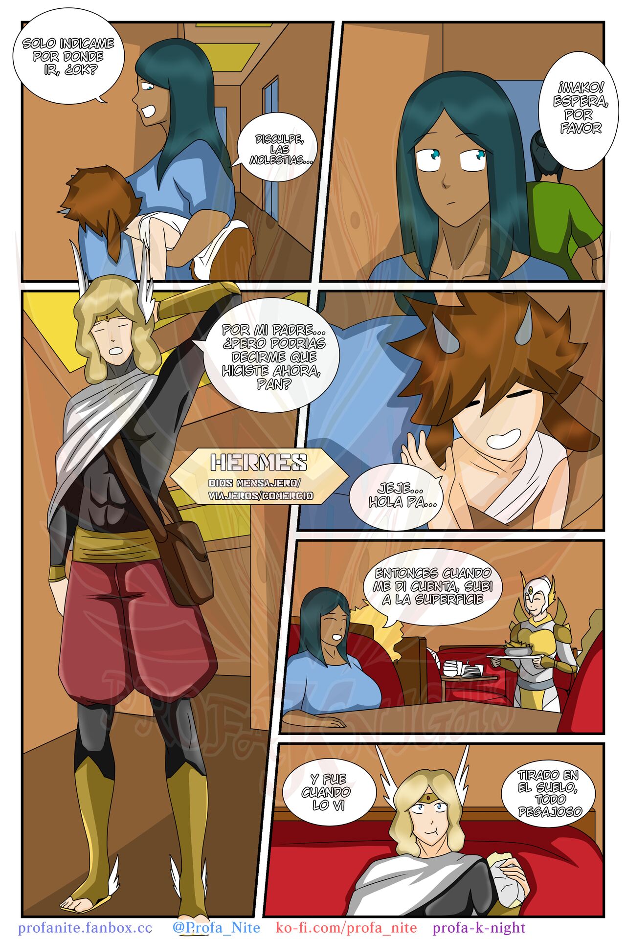 Myth Tales #3: El cabrito, el mensajero y la tierra page 2 full
