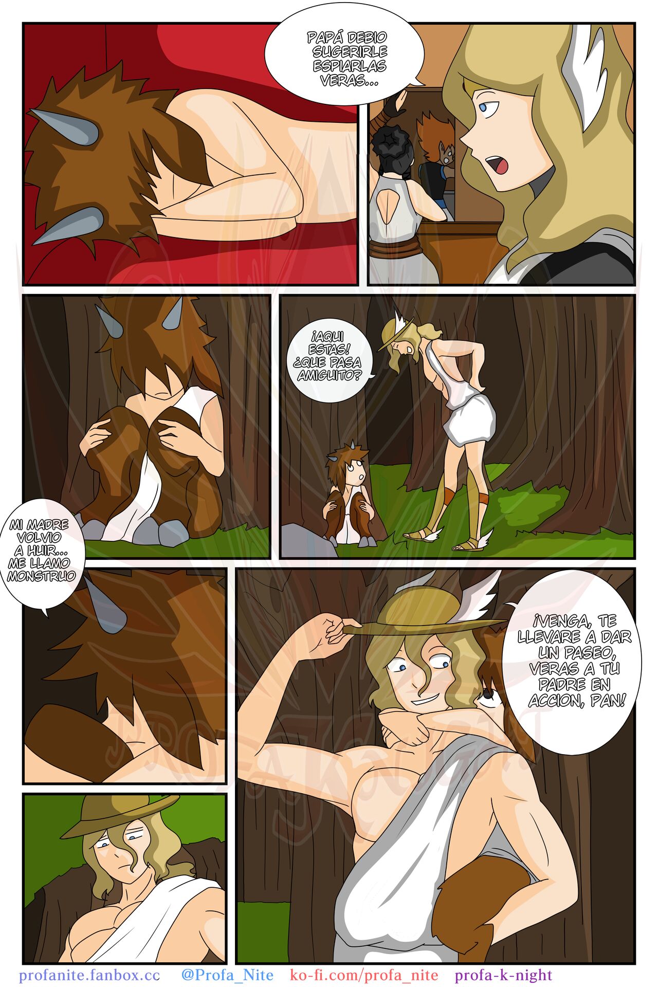 Myth Tales #3: El cabrito, el mensajero y la tierra page 3 full