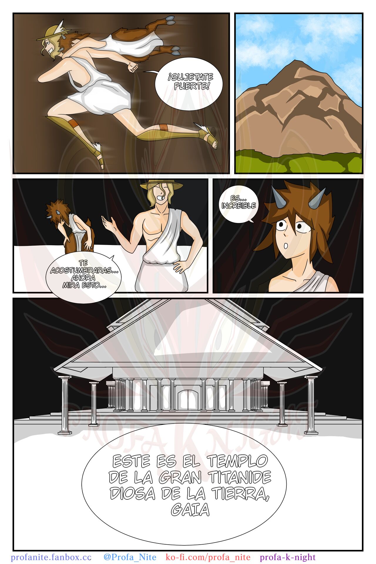 Myth Tales #3: El cabrito, el mensajero y la tierra page 4 full