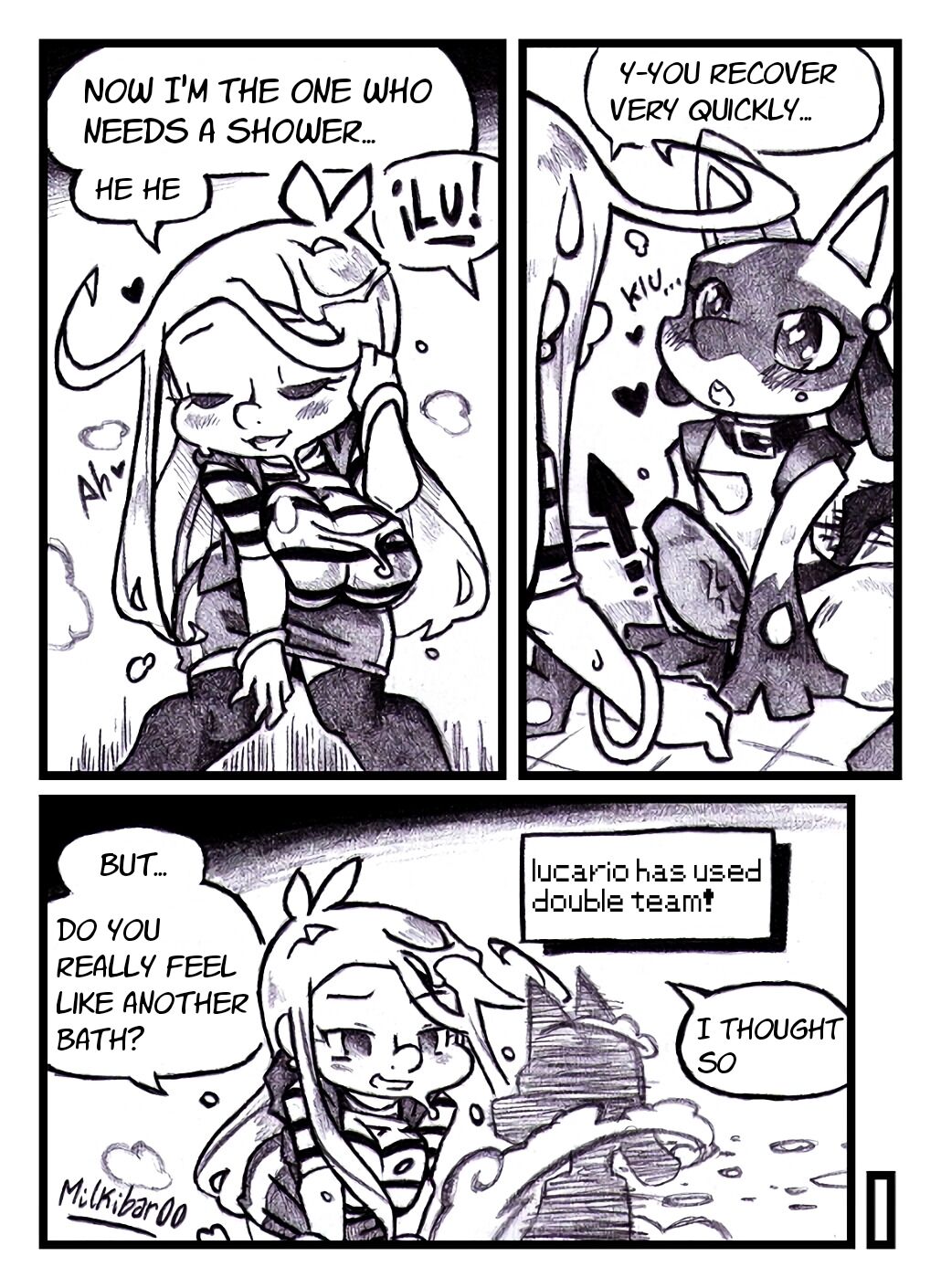 Take Care of Lucario 1 &amp; 2 page 8 full