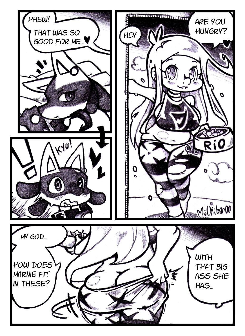 Take Care of Lucario 1 &amp; 2 page 9 full