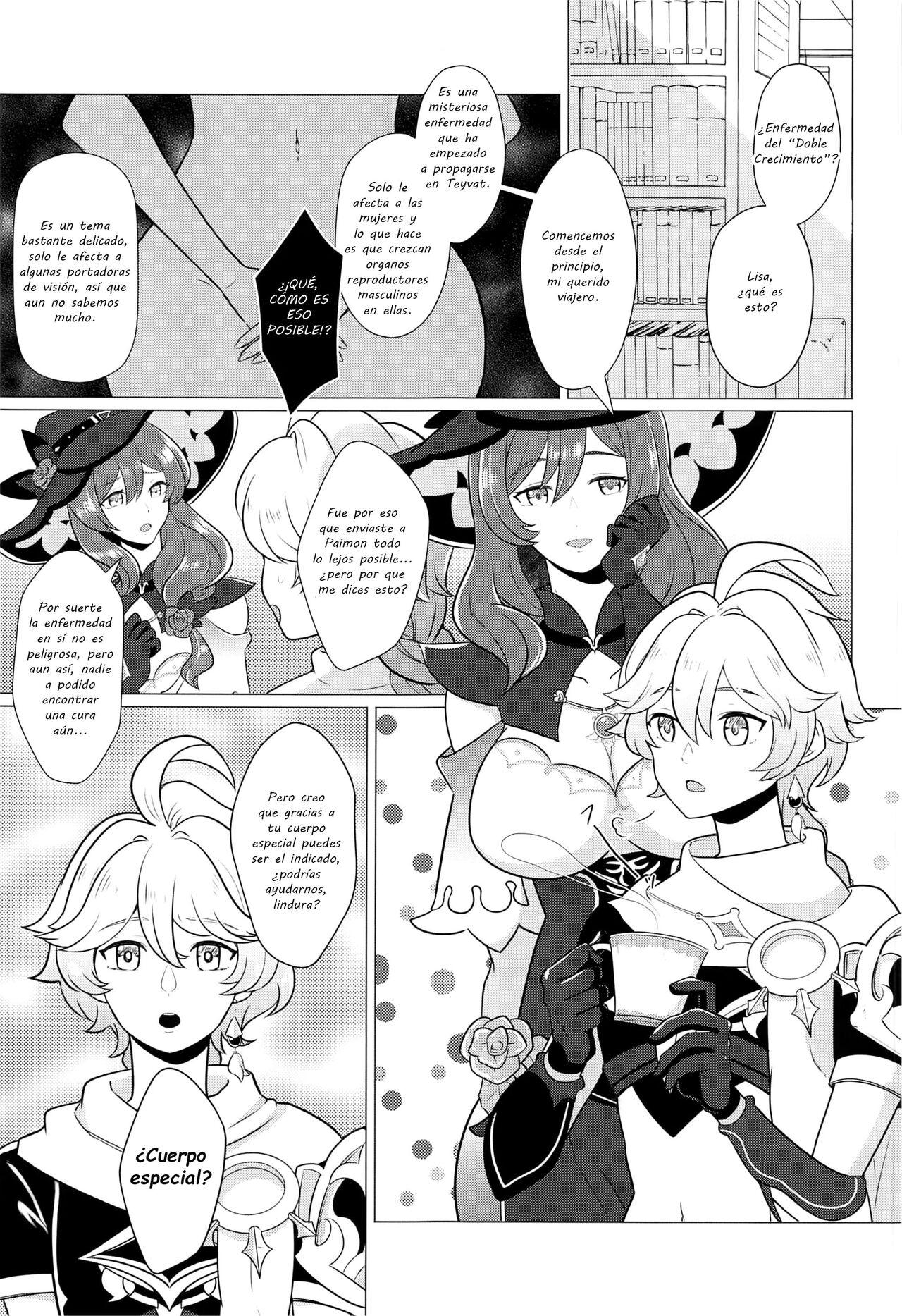 Futanari Senyou Tabibito Clinic page 3 full