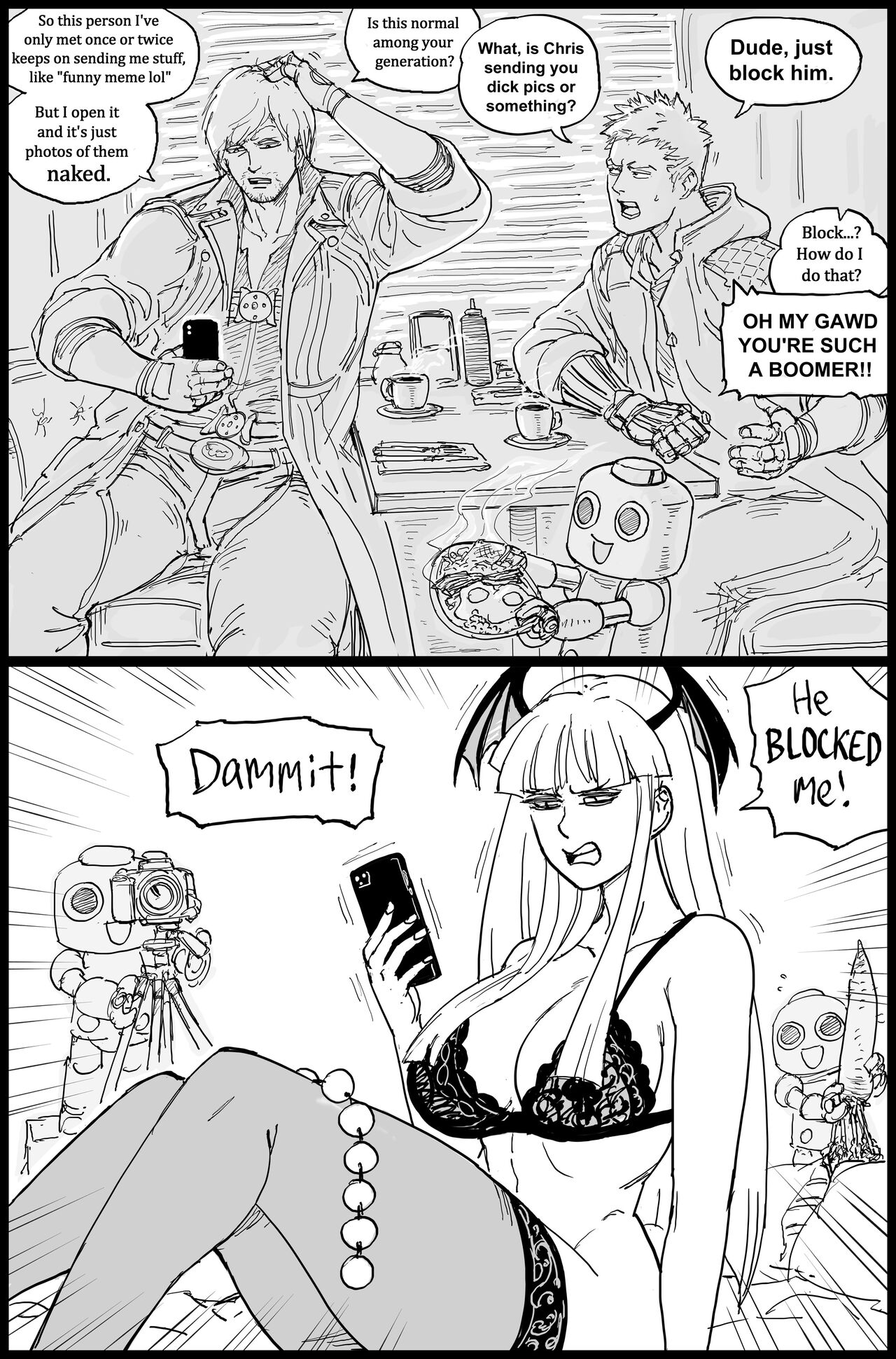 Darkstalkers - Morrigan Aensland page 9 full
