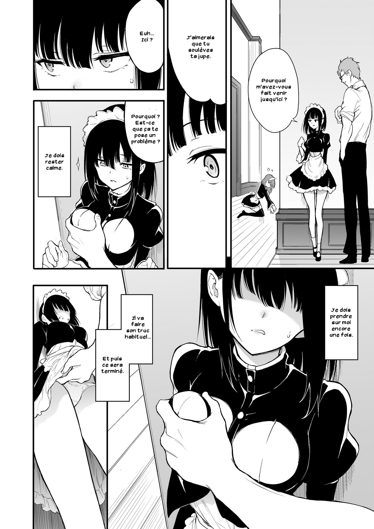 Maid Kyouiku. 3 -Botsuraku Kizoku Rurikawa Tsubaki- page 4 full