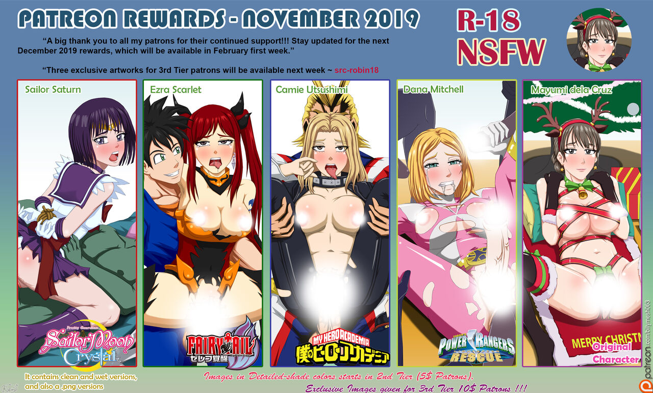 Patreon Rewards November 2019 page 2 full