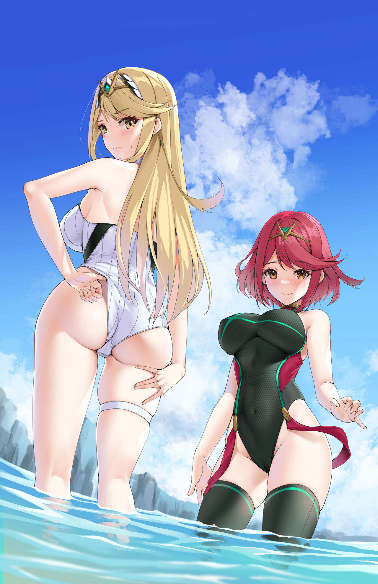 Mythra + Pyra page 1 full