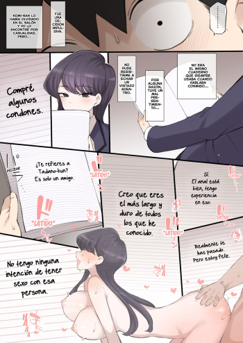 Komi-san ga Wasureteitta Note ni wa... cover