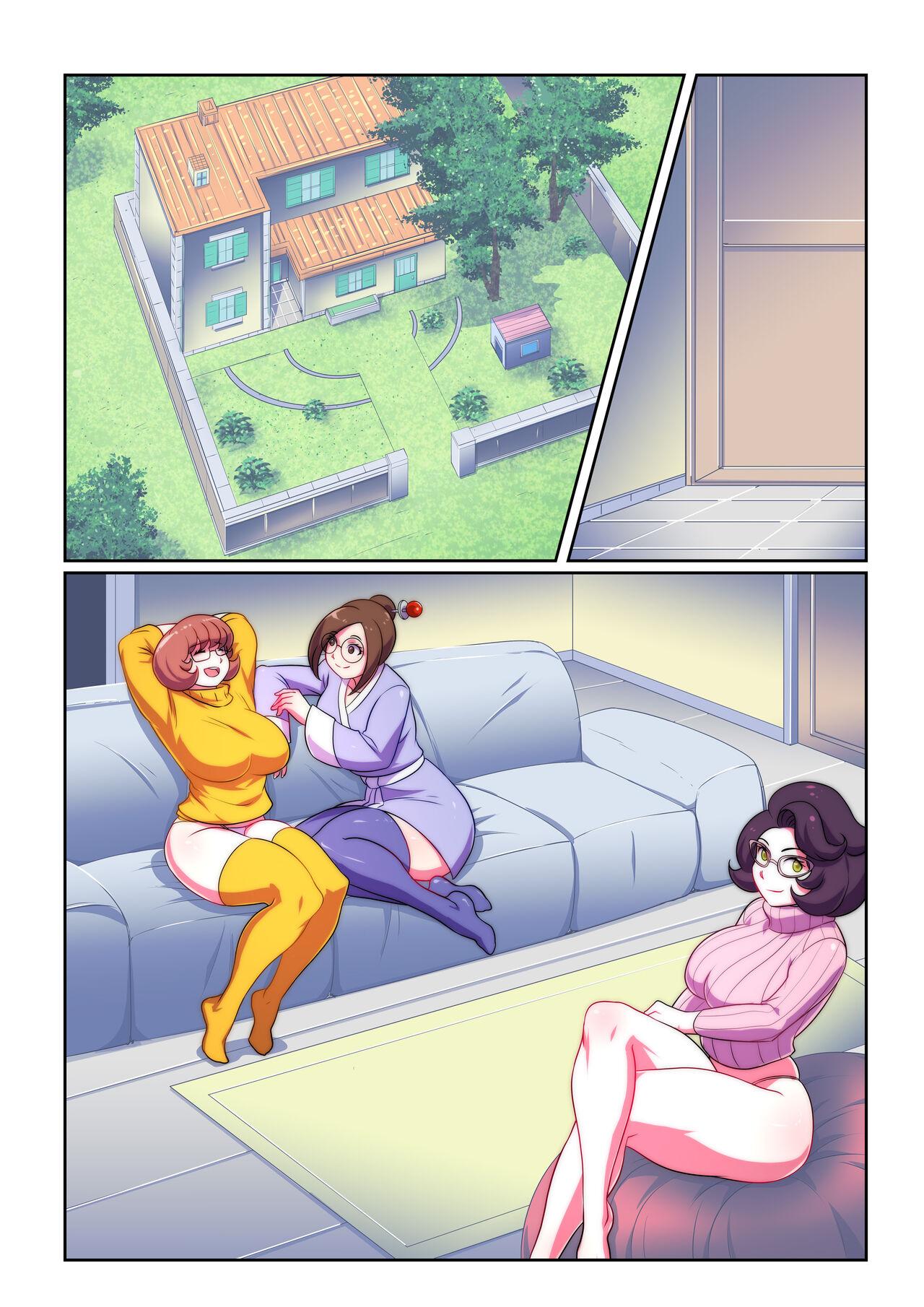 Mei, Velma, Wicke! page 1 full