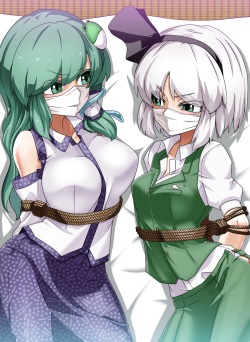 【Kikoka Mizuumi】 Sanae-san To Youmu-chan