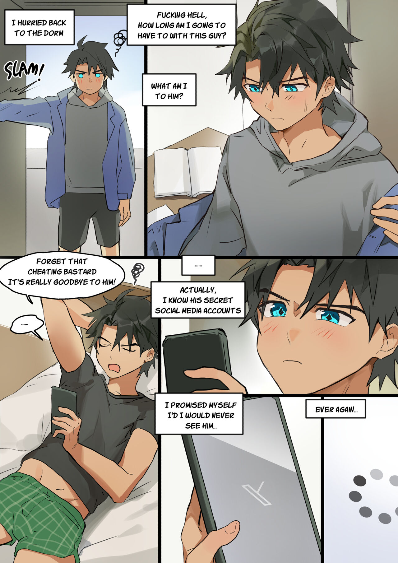 Ryuji's Secret Account page 3 full