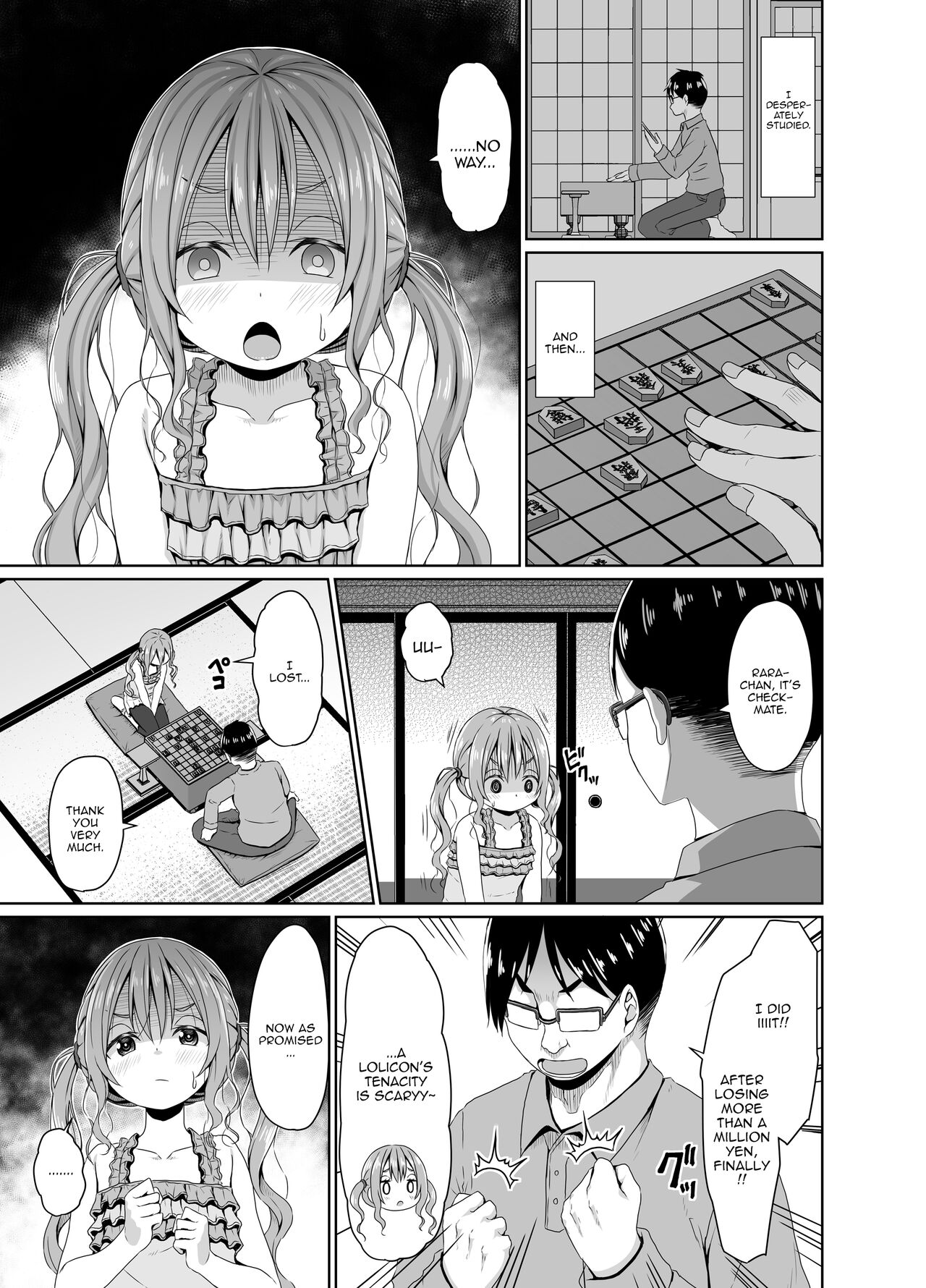 Ore yori Shougi ga Tsuyoi Mesugaki ni Chinpo de wa Katsu | Beating a Brat Who's Better Than Me At Shogi With My Dick page 4 full