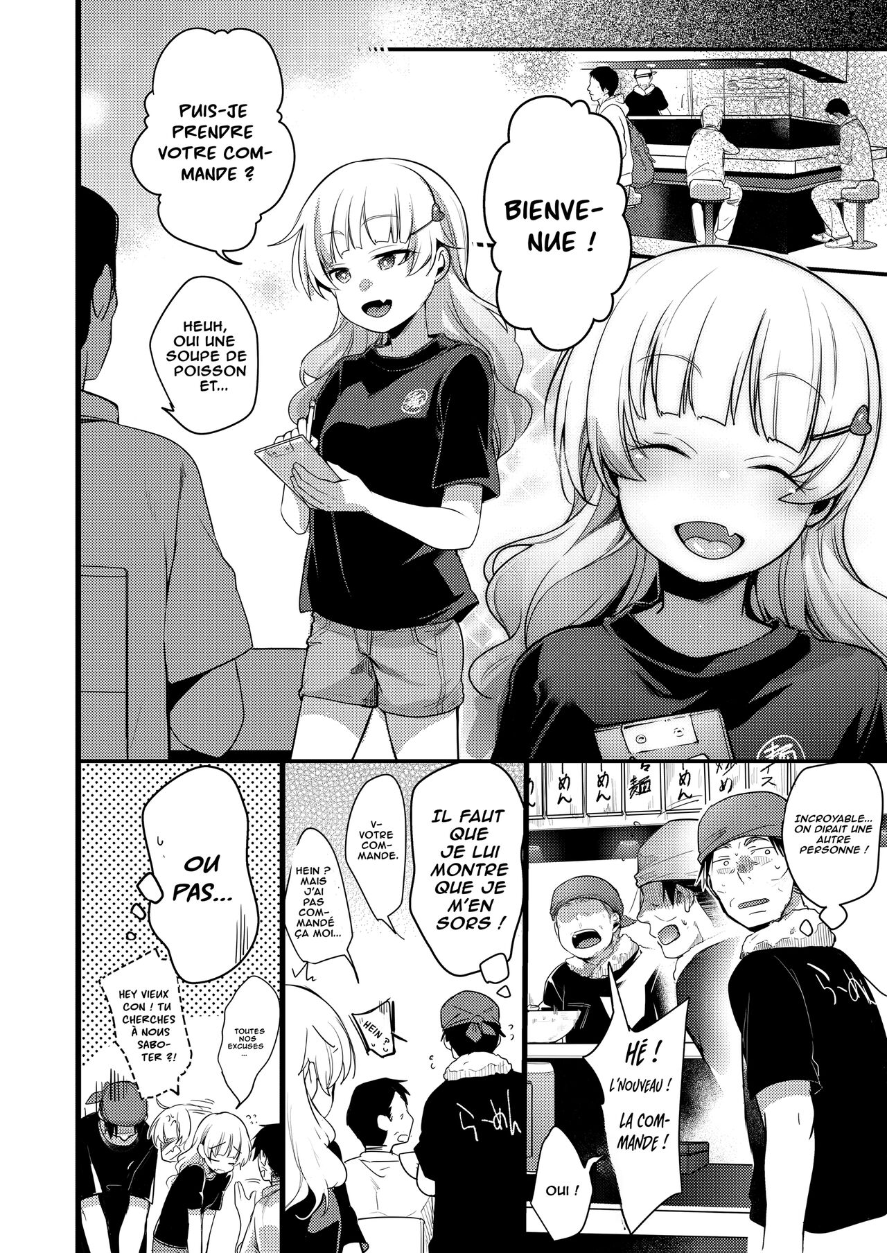 La délicieuse fille de mon patron. Histoire au restaurant de Ramen page 7 full