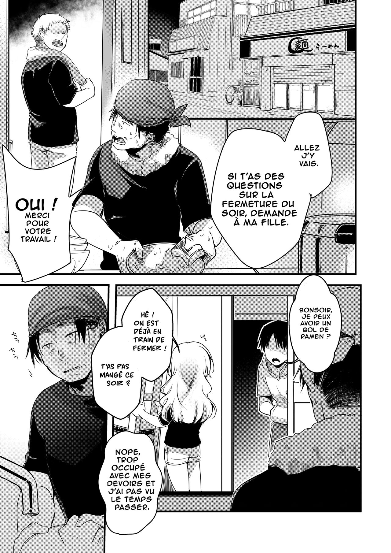 La délicieuse fille de mon patron. Histoire au restaurant de Ramen page 8 full
