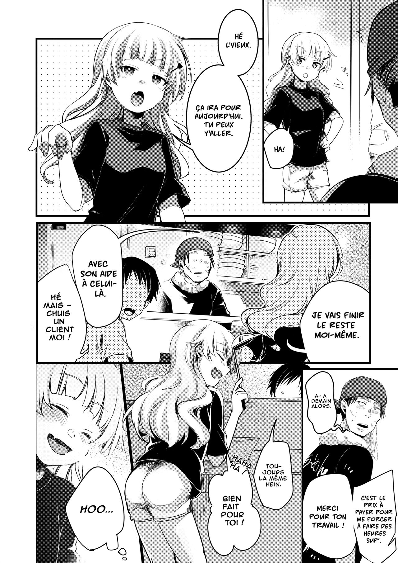 La délicieuse fille de mon patron. Histoire au restaurant de Ramen page 9 full
