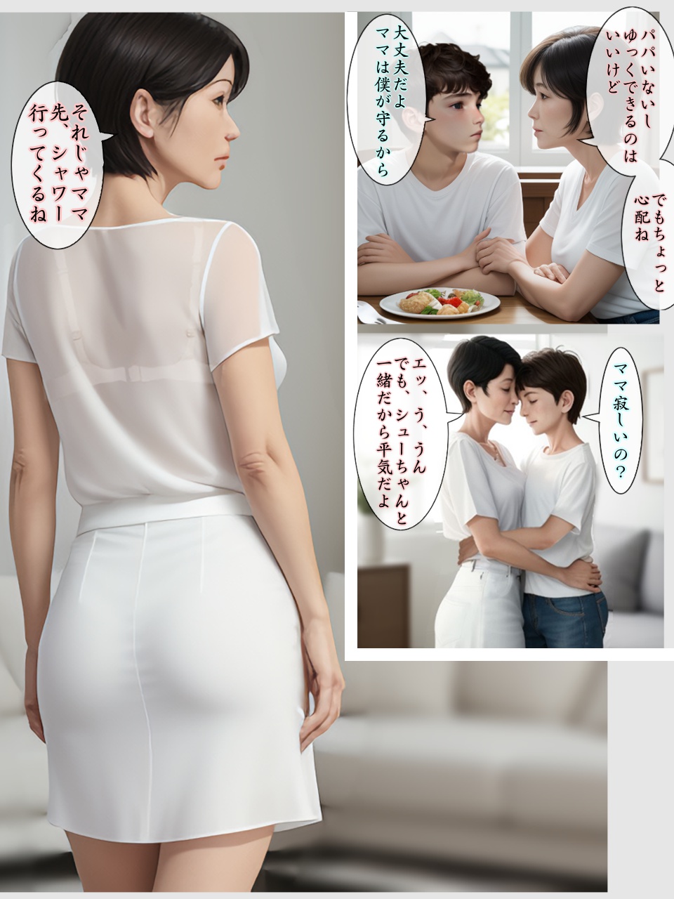 First time with mom... A mother-sex boy and a beautiful mother. Forbidden 7 days page 3 full