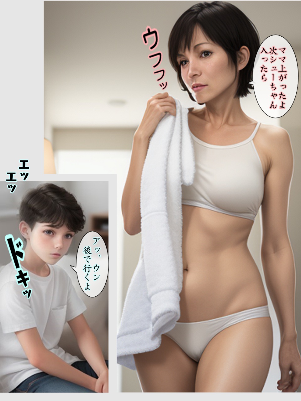 First time with mom... A mother-sex boy and a beautiful mother. Forbidden 7 days page 5 full