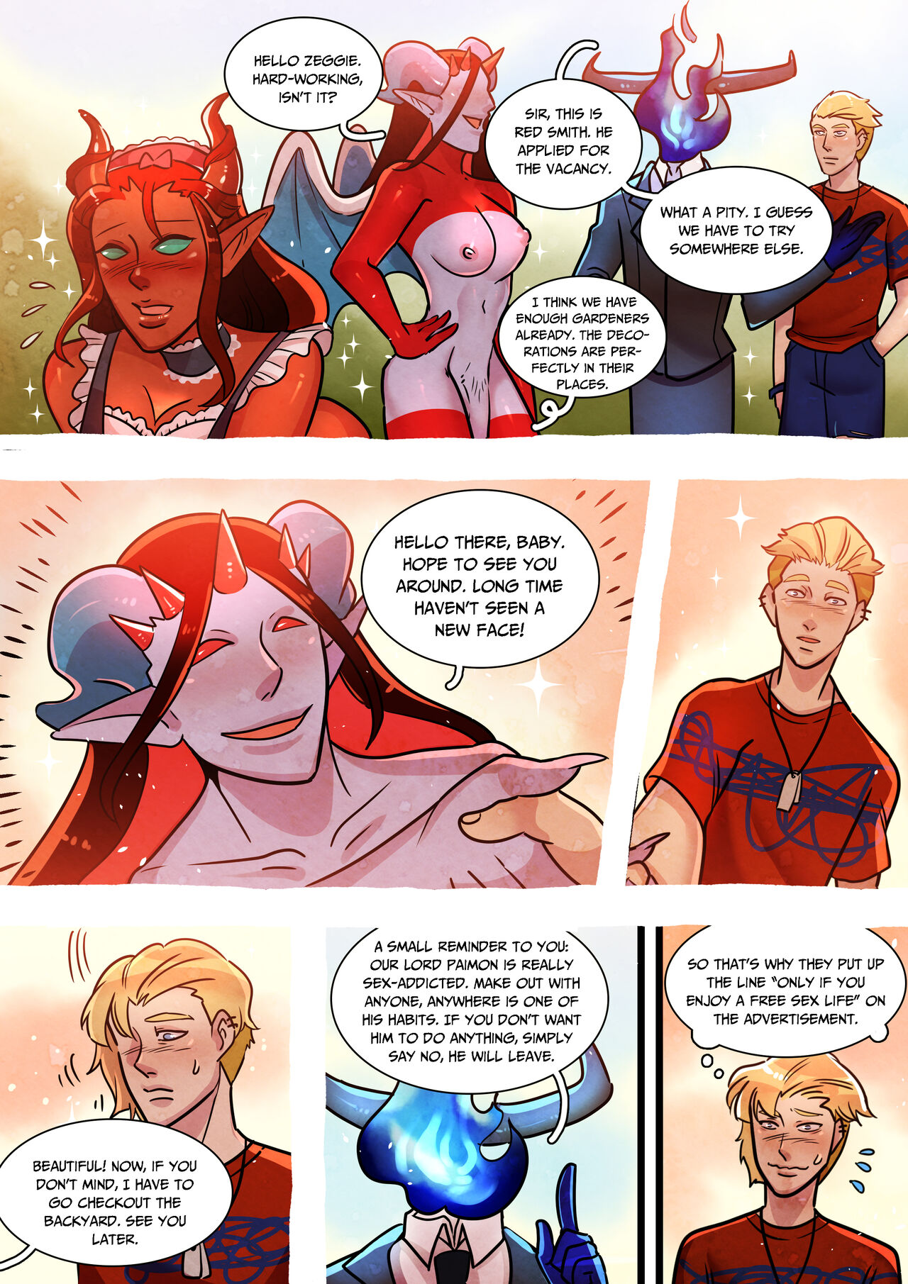 The Feast: Preparation page 5 full