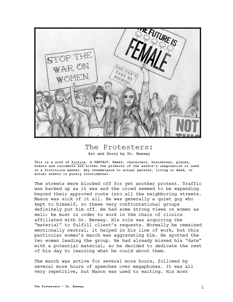 The Protesters - page 1 full