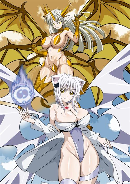 YXYYXY High School DxD AU page 7 full