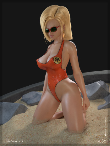 Dragon Ball - Android 18 cover