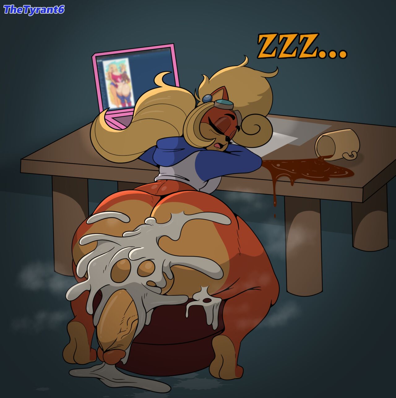 Coco Overworked Herself and Fell Asleep at Her Desk Again page 4 full