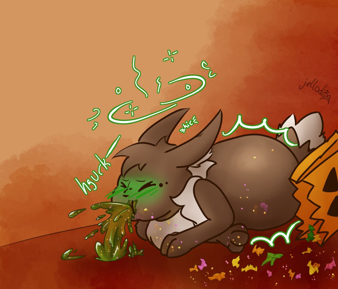Halloween Candy Fiend + Extra page 2 full