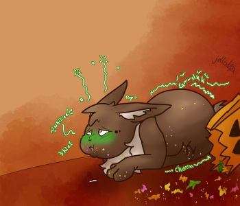 Halloween Candy Fiend + Extra cover