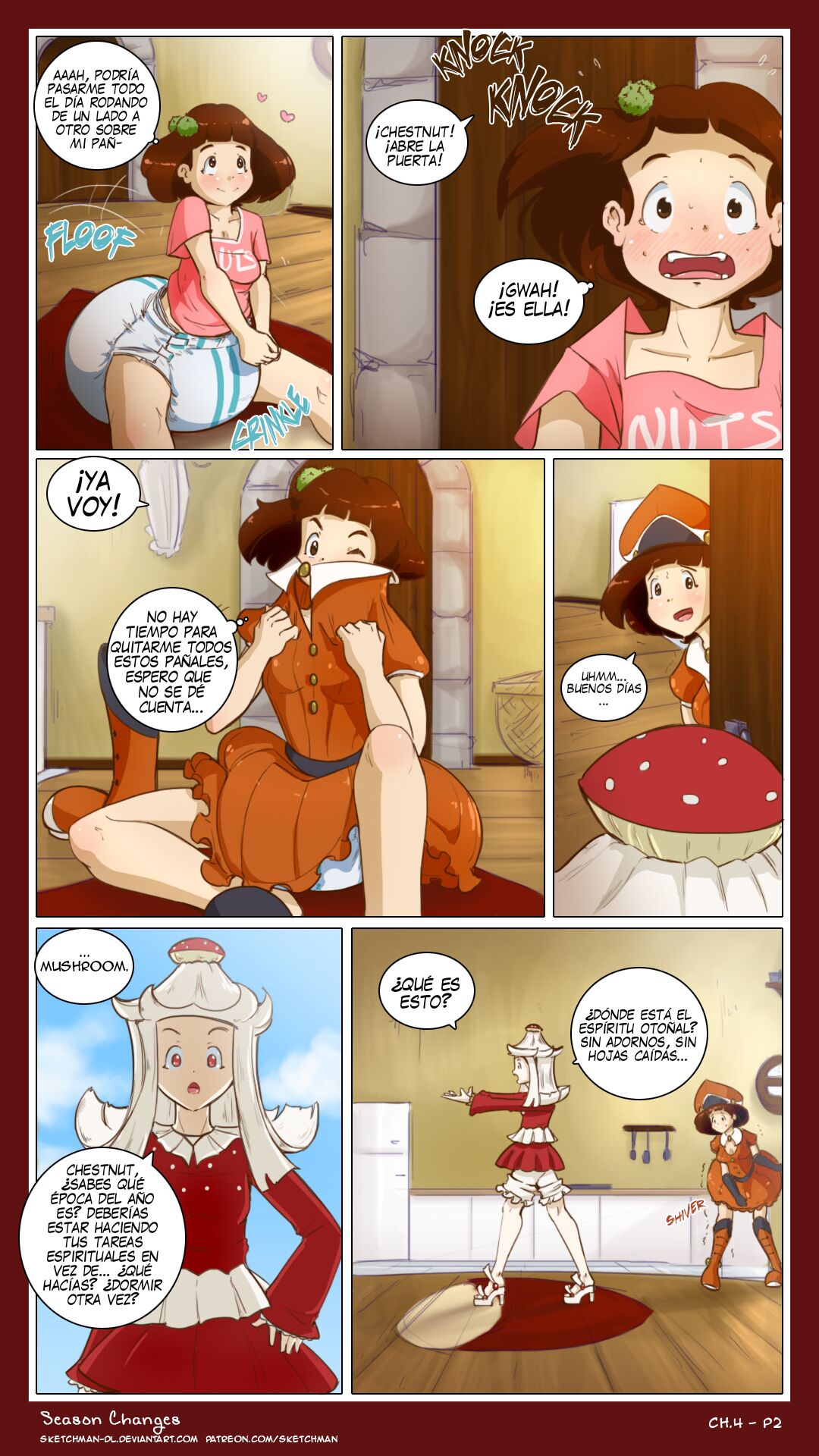 Season Changes  - CÓMIC ESPAÑOL / SketchMan-DL page 2 full