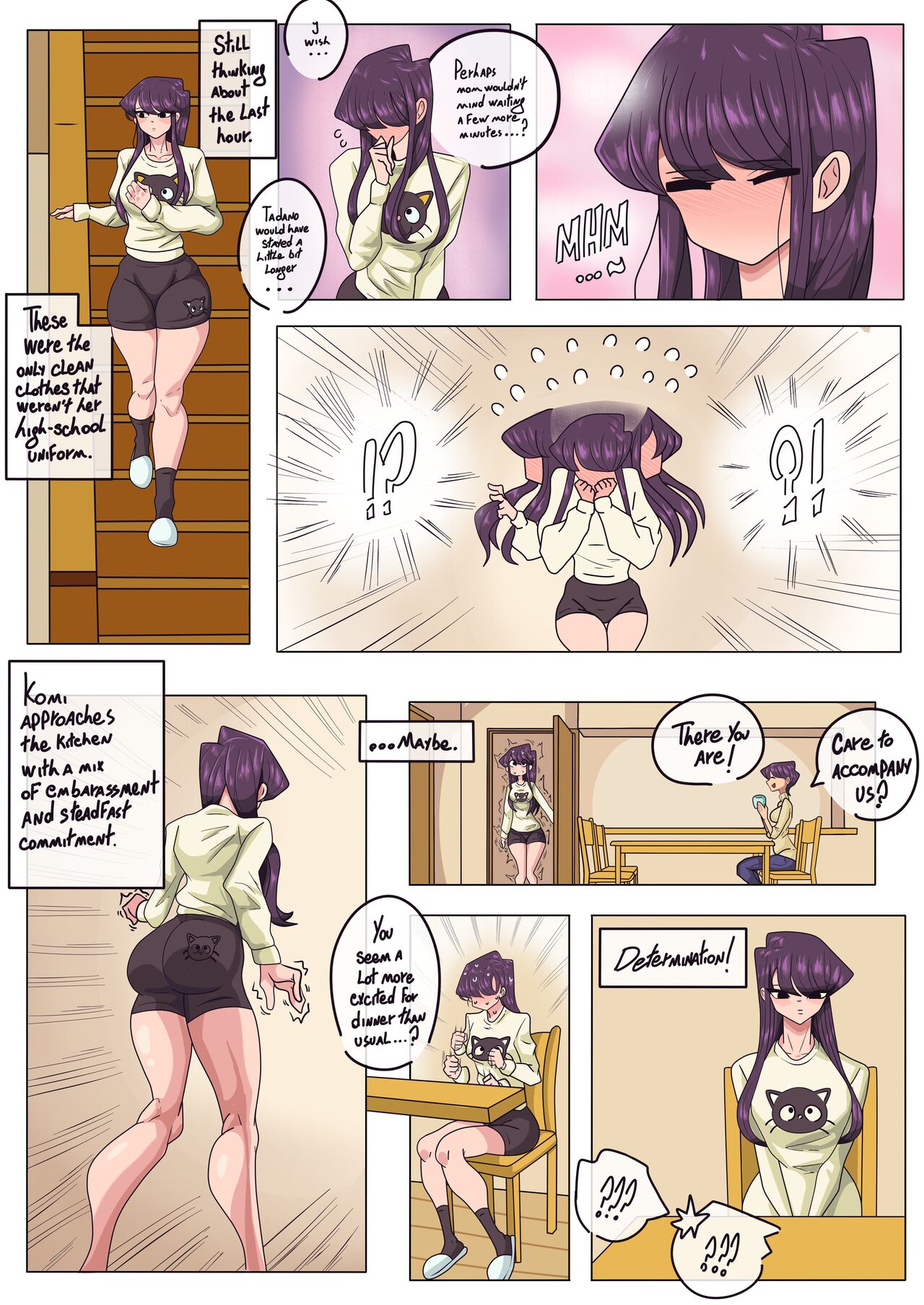 Komi San: Sleepless page 6 full