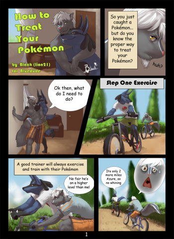 How to Treat Your Pokemon - Blacklion21 cover