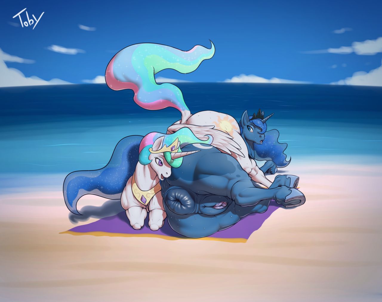 Celestia &amp; Luna page 1 full
