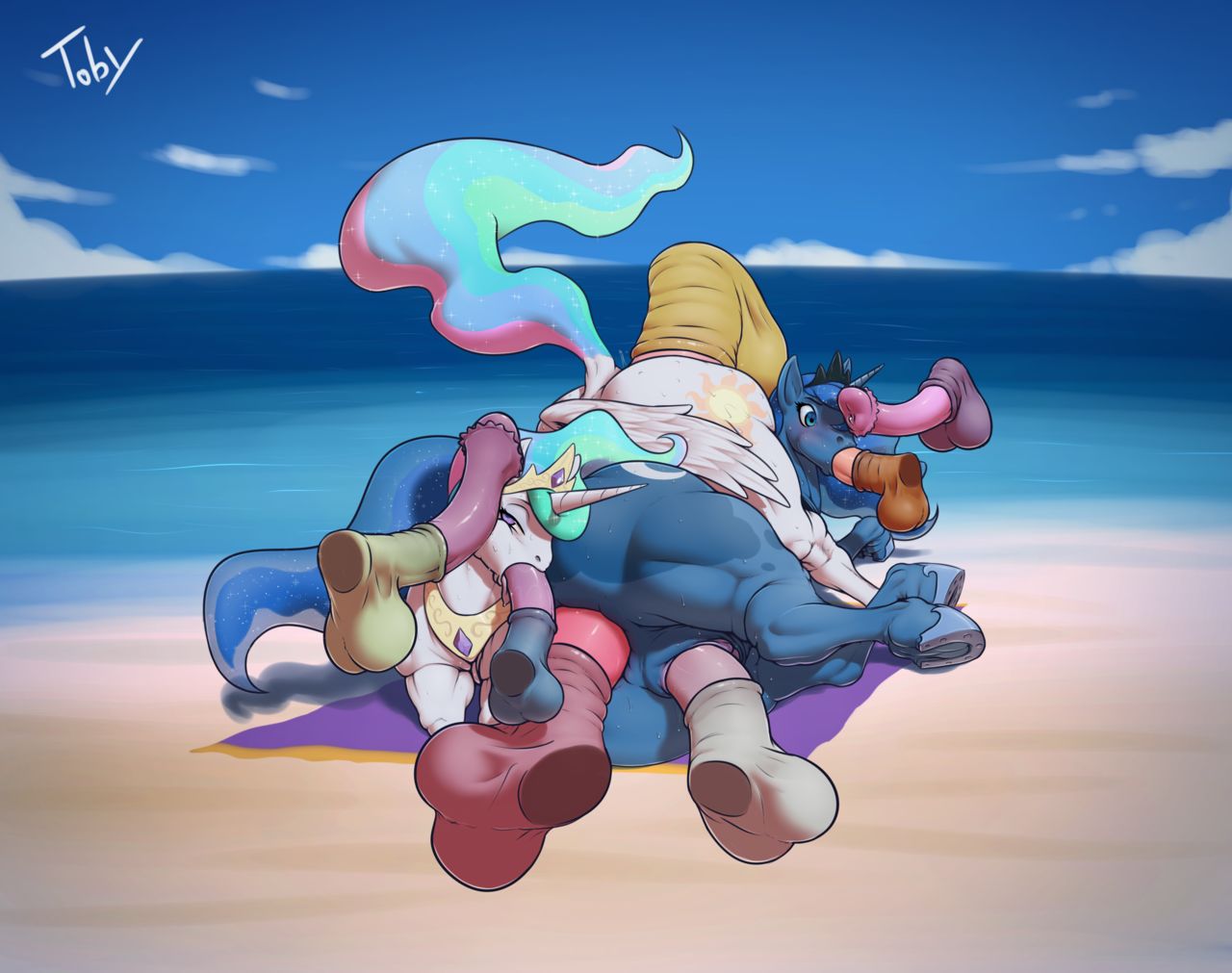 Celestia &amp; Luna page 3 full