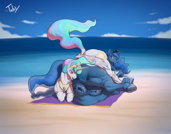 Celestia &amp; Luna cover