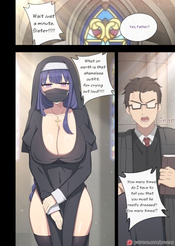 Novice Nun Raiden 1-2 cover