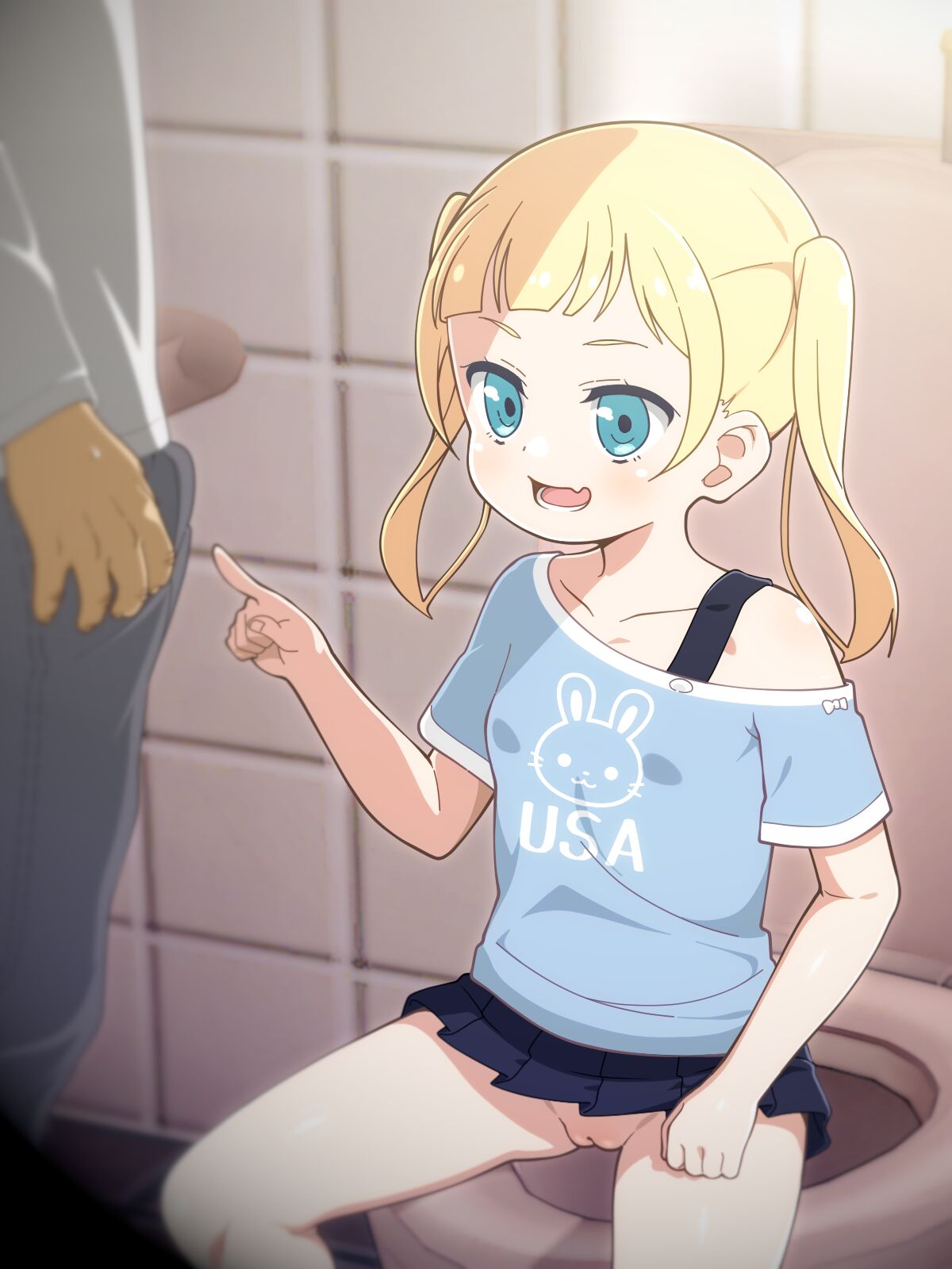 Kinjo no depāto de sōgū! Maigo de bitchina on'nanoko! ? + Omake irasuto page 4 full