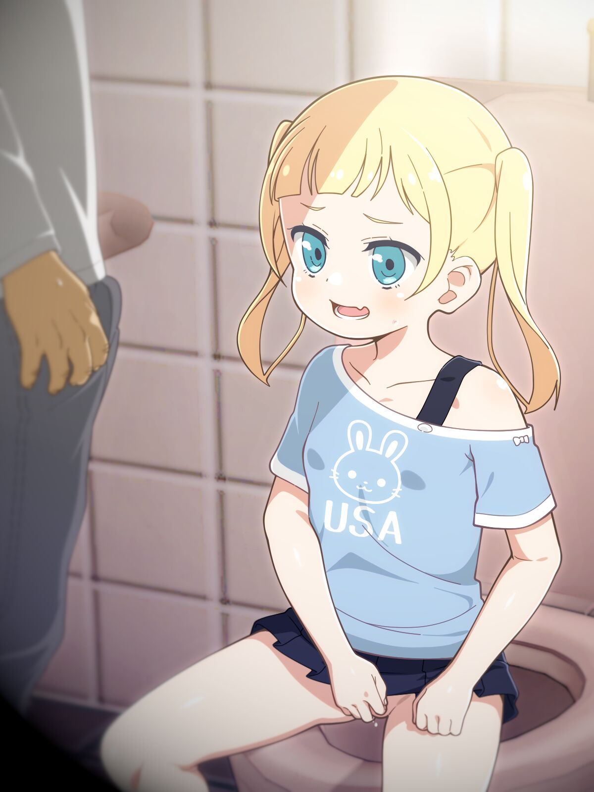 Kinjo no depāto de sōgū! Maigo de bitchina on'nanoko! ? + Omake irasuto page 5 full