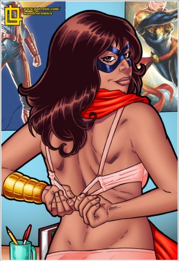 Kamala Khan in some POV action! cover
