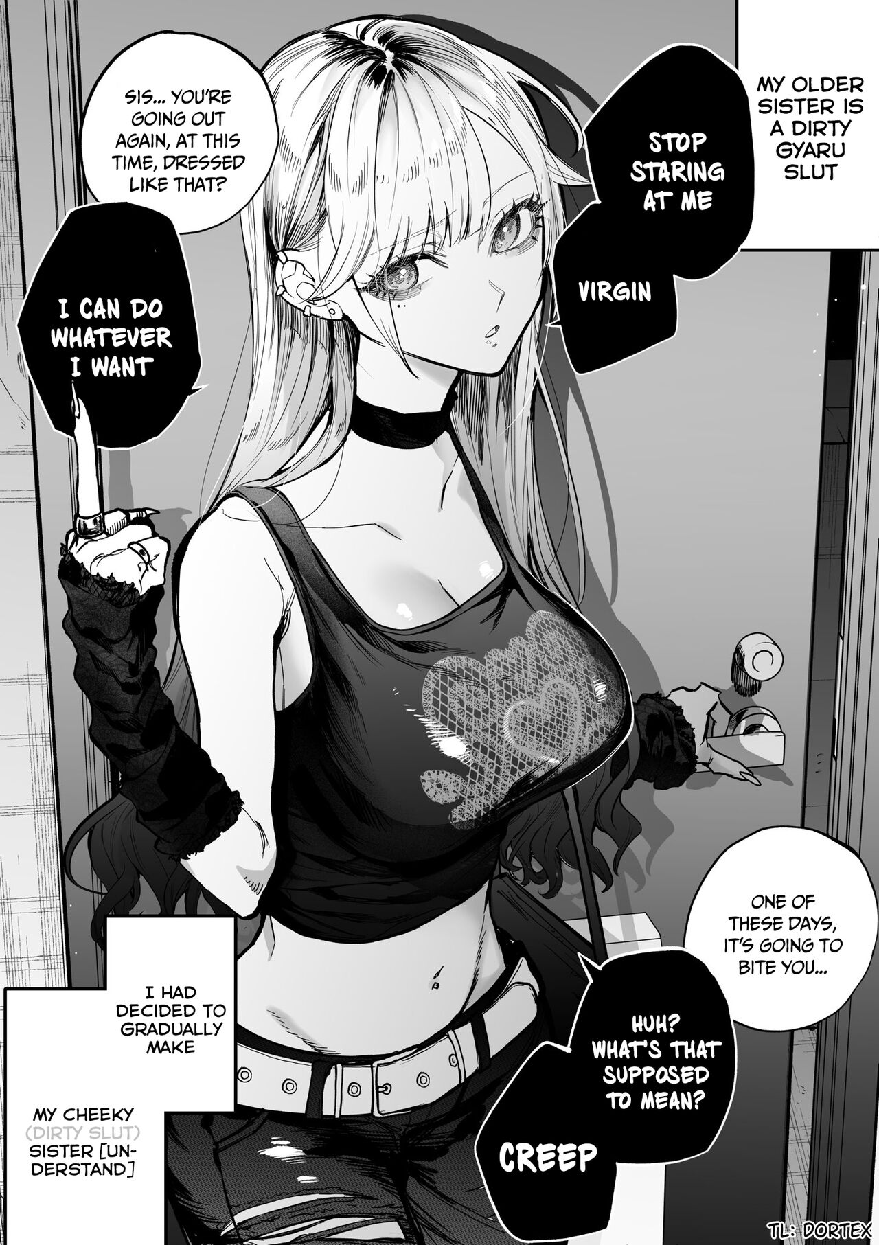 The Day I Decided to Make My Cheeky Gyaru Sister Understand in My Own Way Ch. 1-5 page 1 full