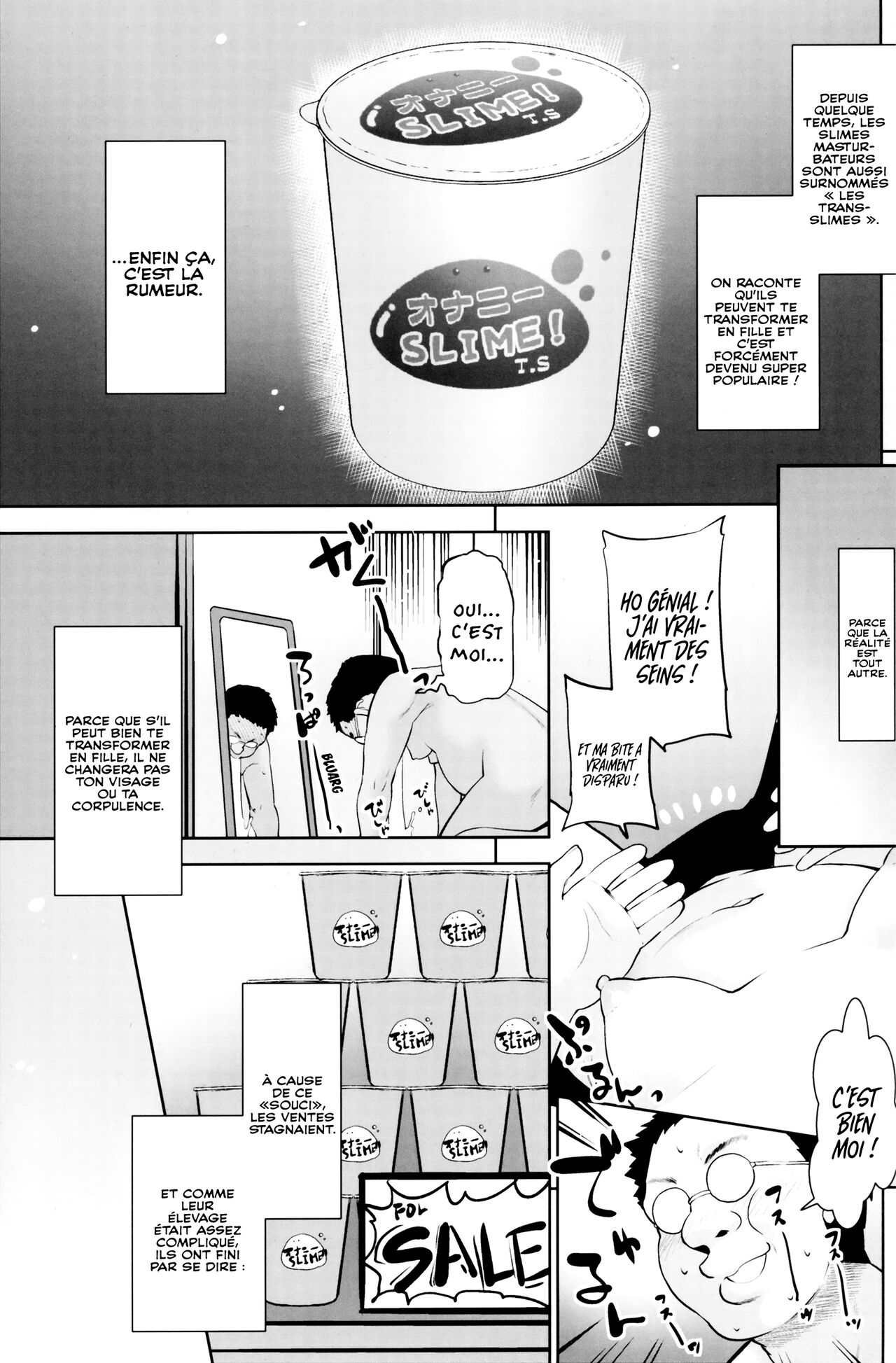 Onani Slime no Shinka | Le secret des slimes masturbateurs 2 page 4 full