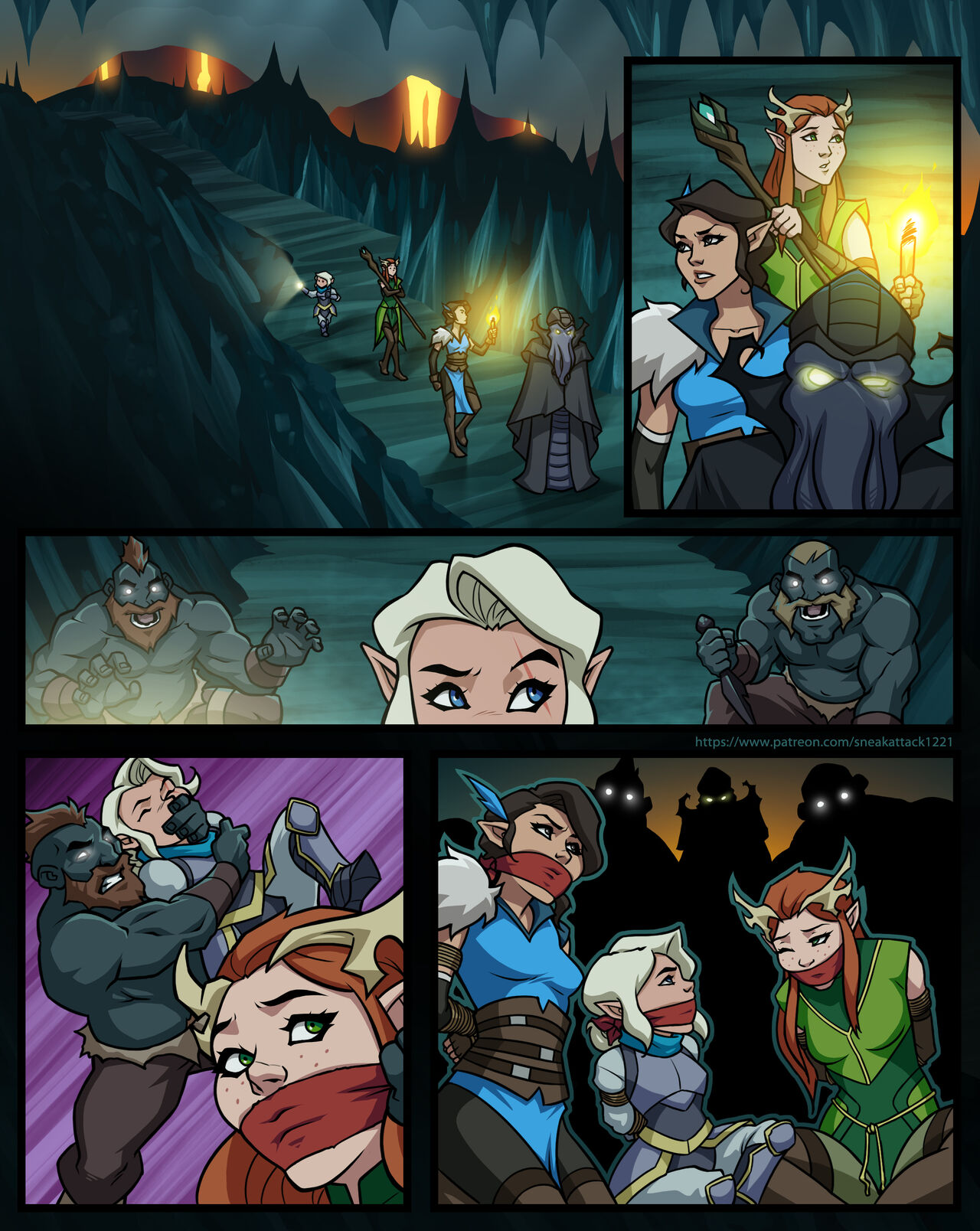 Legend of Vox Machina comic page 5 full