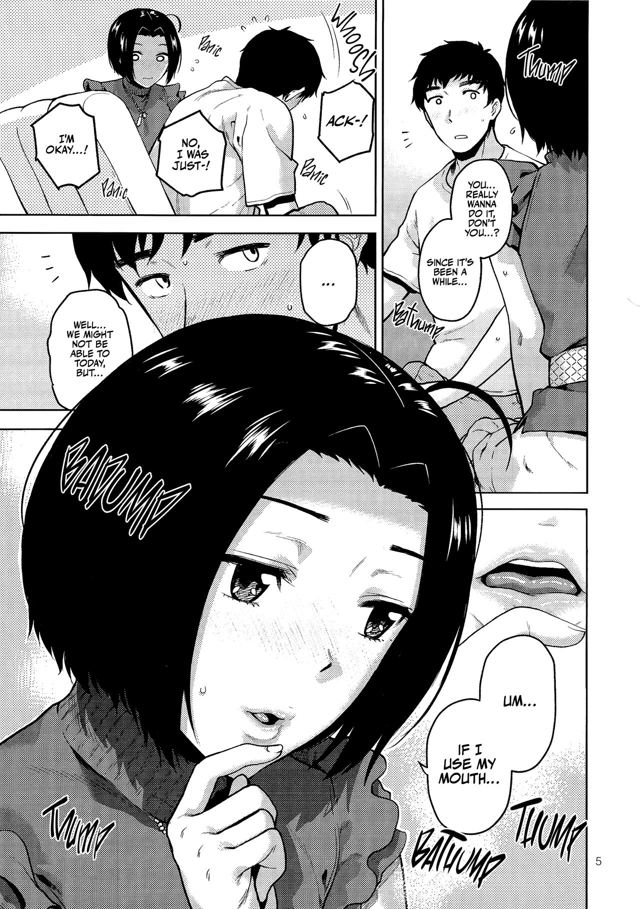 Azusa-san ga Te to Kuchi dake de Shite Kureru Hon | Azusa-san Only Uses Her Hands and Mouth page 6 full