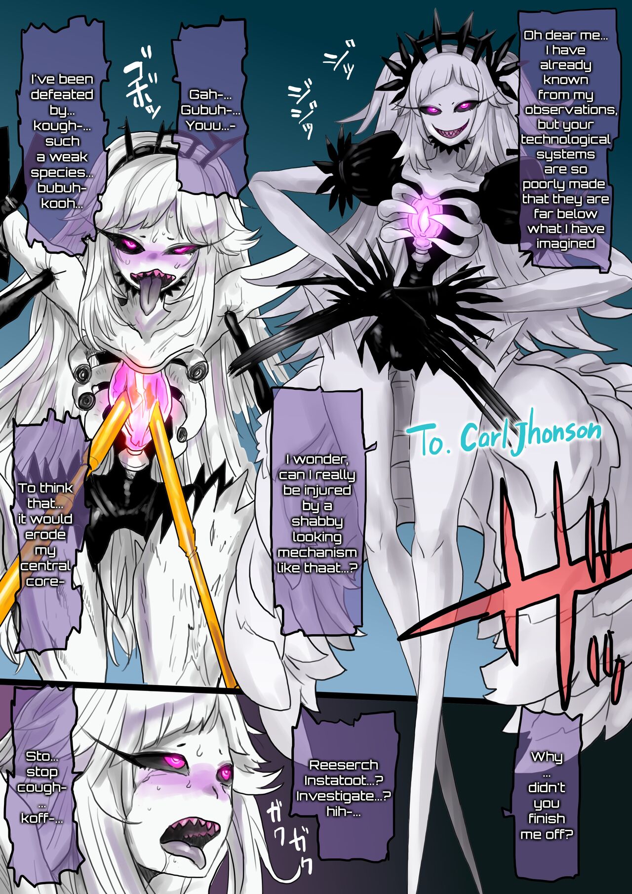 Conversion of a strange being page 1 full