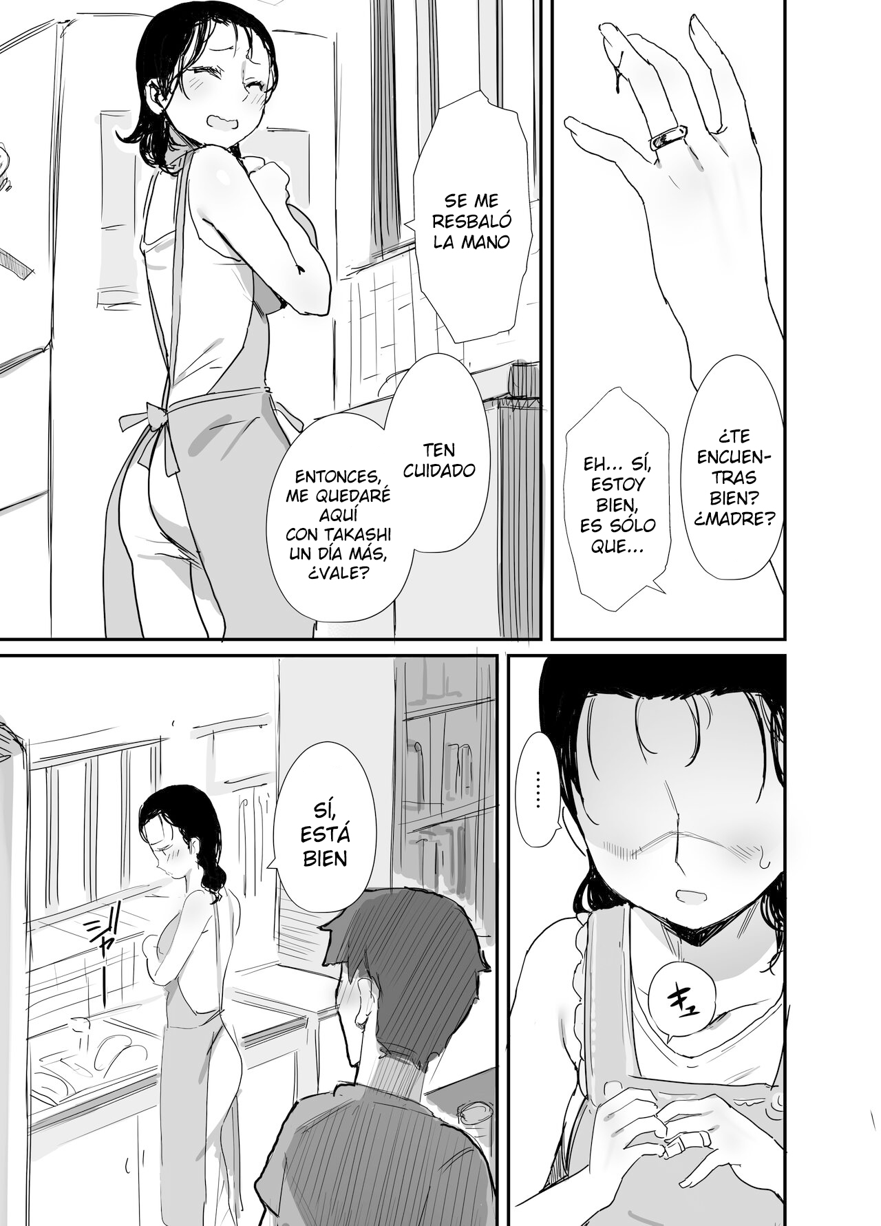 Natsu to Oba-san 3 | Verano con una Mujer Mayor 3 page 3 full