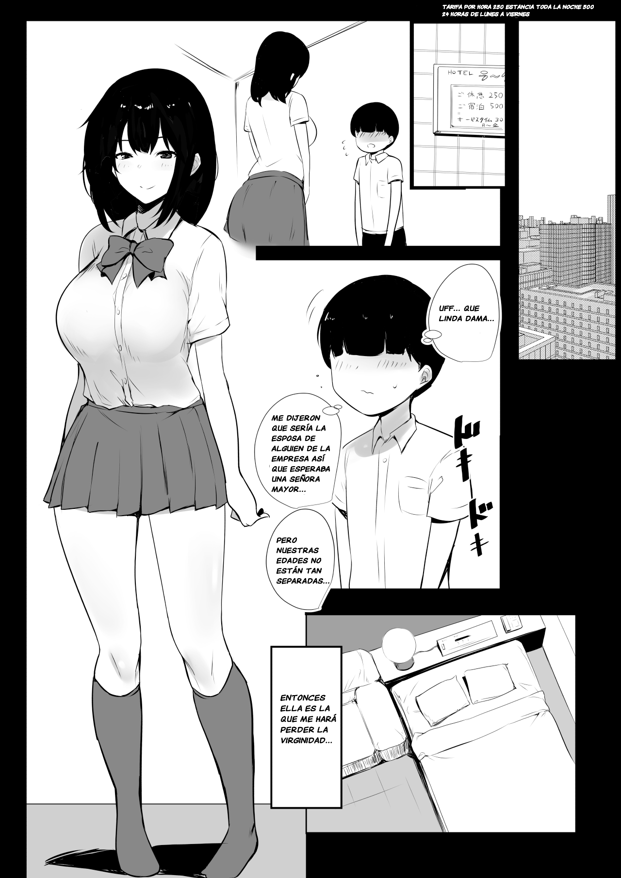 Boku dake ni Amaesasete Kureru Kyonyuu JK Tsuma o Hoka no Otoko ni Dakasete Mita 3 | Vi a una esposa de preparatoria de grandes pechos que solo deja que otro hombre la mime y abrace 3. page 9 full