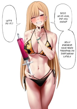 Kitagawa Marin Jelly Haisetsu | Kitagawa Marin Jelly Excretion