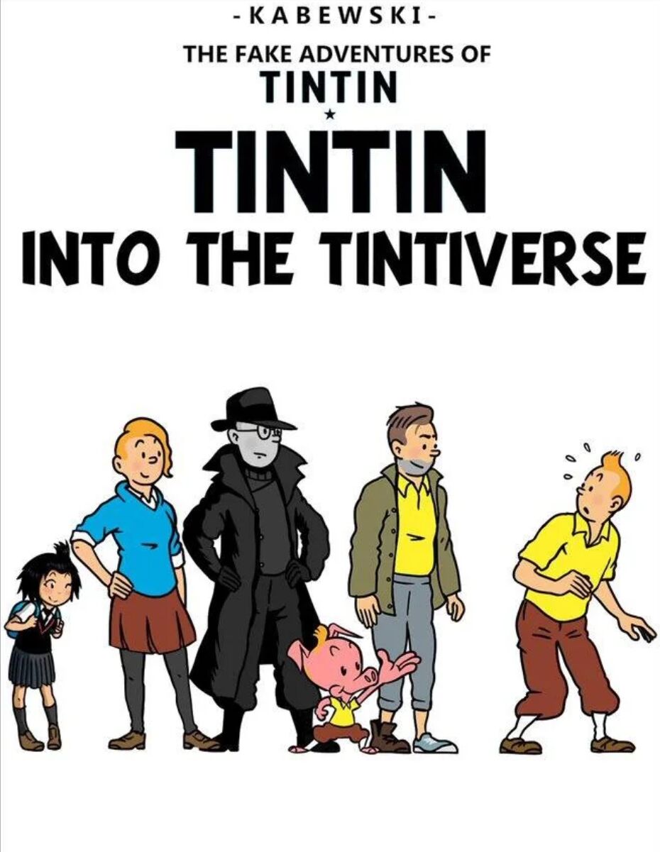 The Fake Adventures of Tintin collection page 10 full