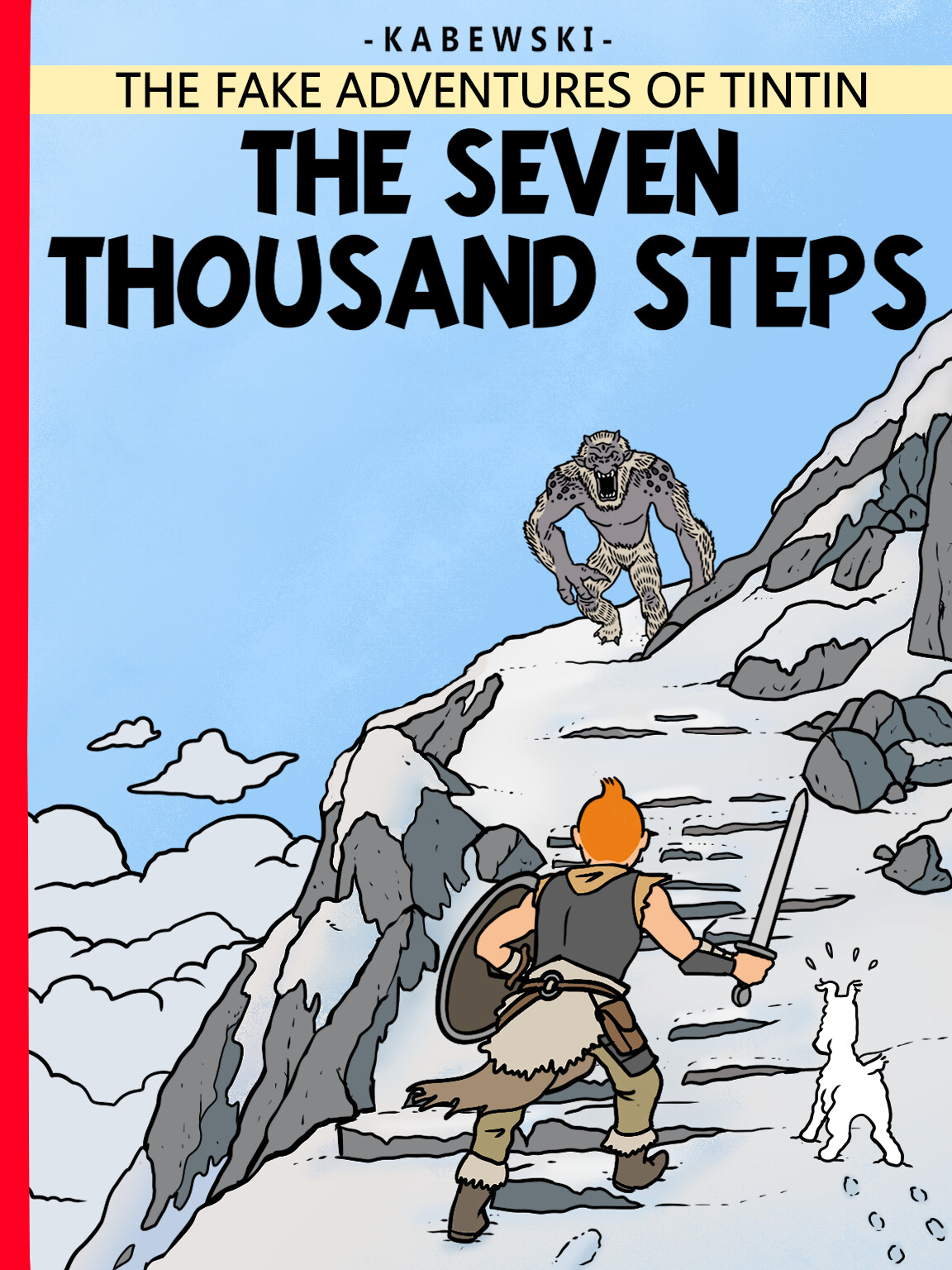 The Fake Adventures of Tintin collection page 9 full