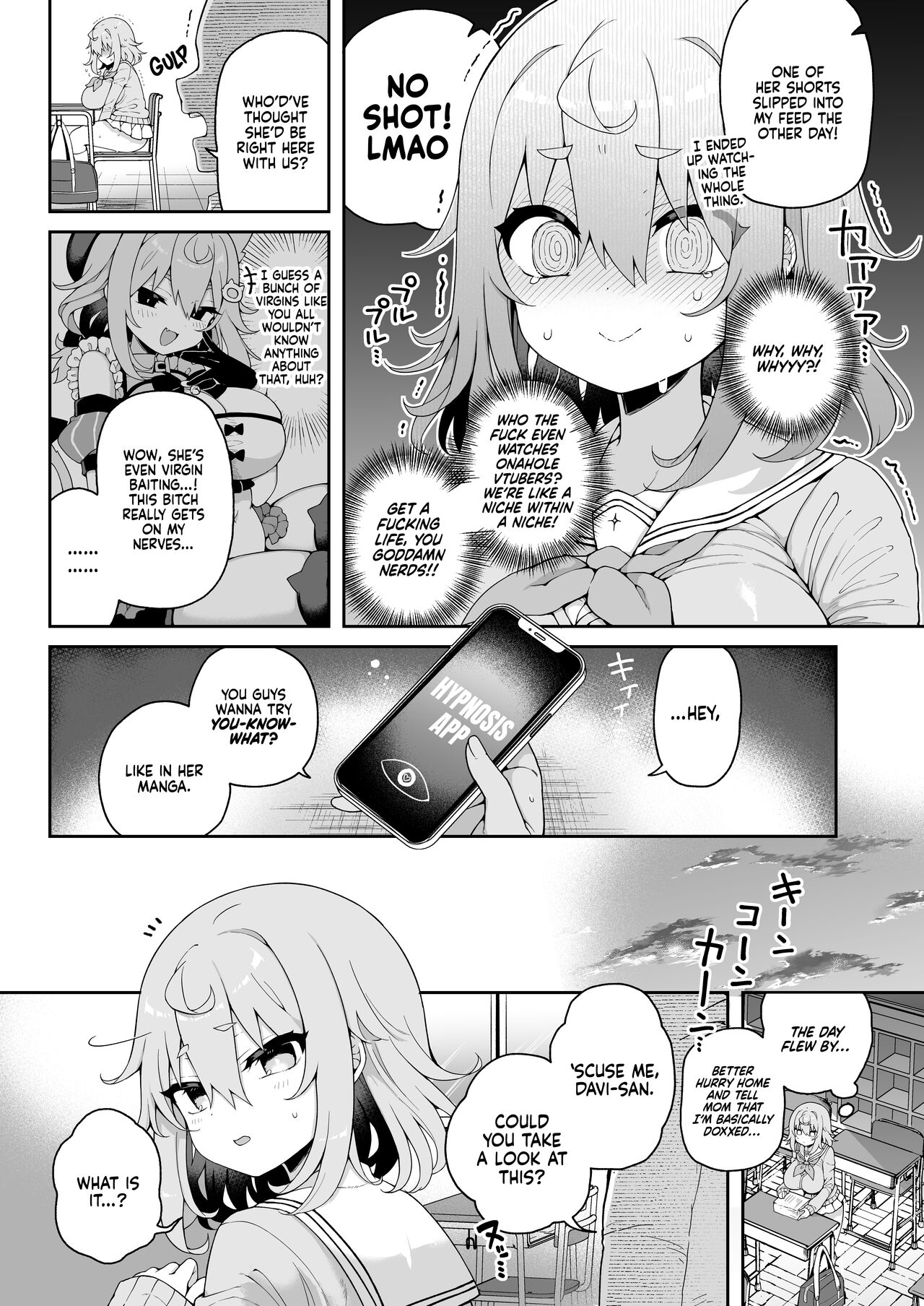 DaviGaki WakaraSex 2 -Saimin Gokko de Asobou- | Davi Brat's Correction Fuckfest 2 - Let's Play Pretend Hypnosis page 8 full